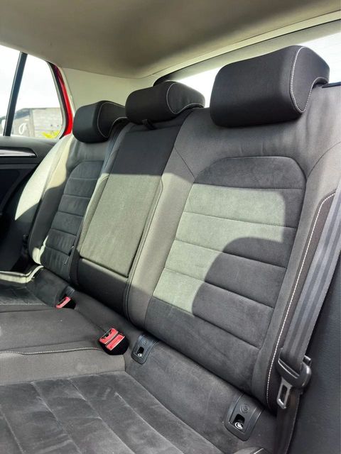 Volkswagen Golf, bancos traseiros