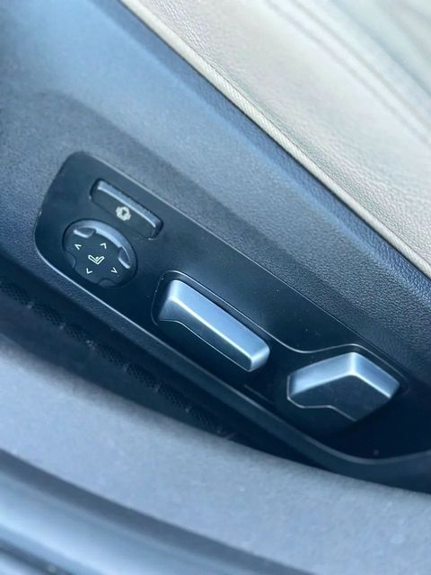 BMW 320i, comandos de ajuste do banco