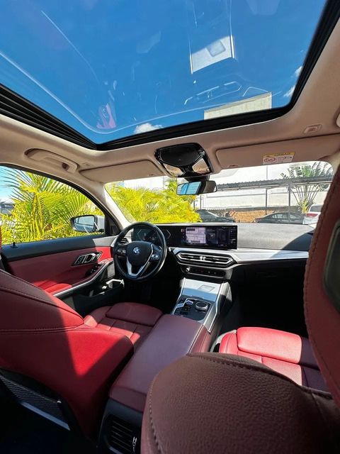 BMW 320i, vista do interior