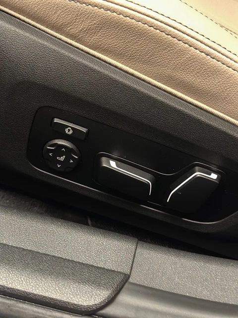 BMW 320i, comandos de ajuste do banco