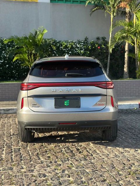 GWM Haval H6 na cor cinza, vista de trás (foto 4 de 19)